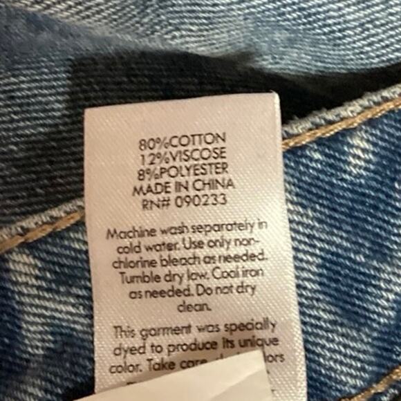 Pacsun Blue Cotton Stretch Light Wash High Rise Denim Skinny Jeans Size 24 - Picture 5 of 5